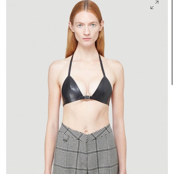 Saint Laurent Other - Saint Laurent Latex Triangle Bra
